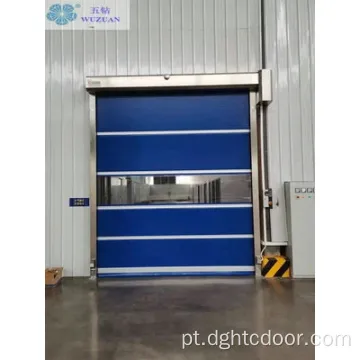 Industrial automático de alta velocidade PVC portas do obturador